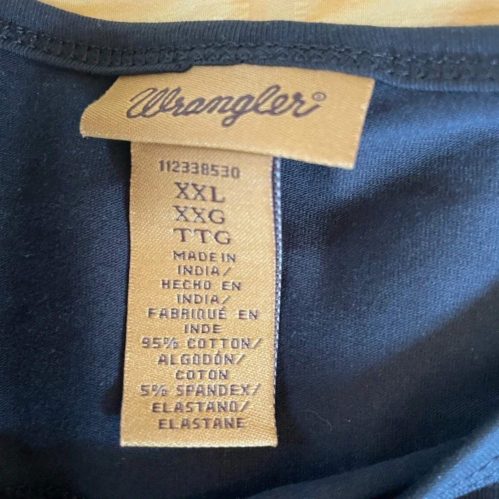 NWTS Wrangler Long Sleeve‎ Tee!  size 14/16 Xxl Flowers and cactus!